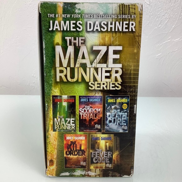 James Dashner The amaze Runner Series 1-5 complete set - Picture 1 of 9